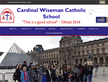 Tablet Screenshot of cardinalwiseman.net